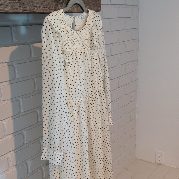 Madewell Inkbrush Dots Ruffle - Picture 10 of 11